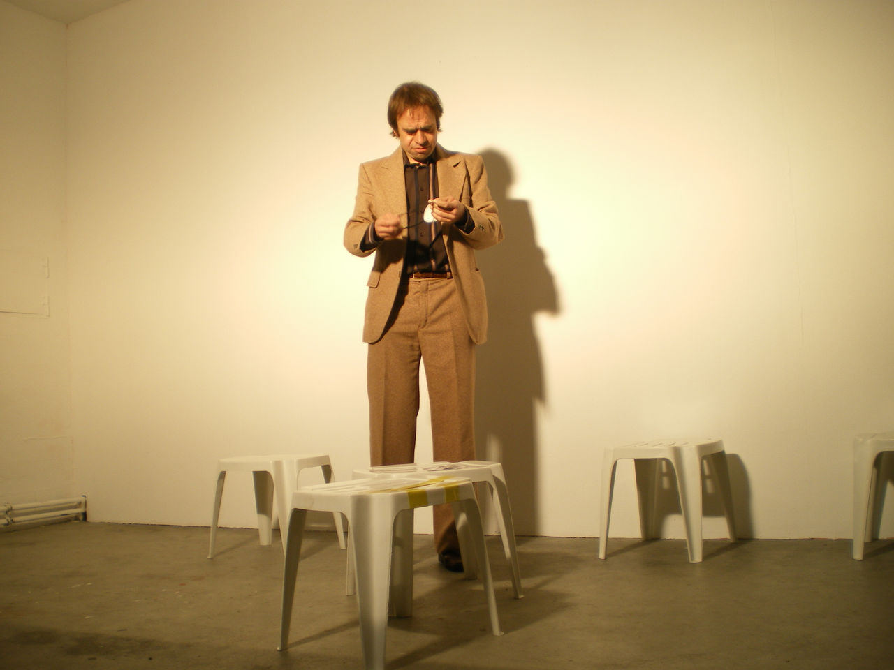 Photographic documentation of RYLLEGA Berlin (Performance by Stephan Kurr, 23 September 2008)